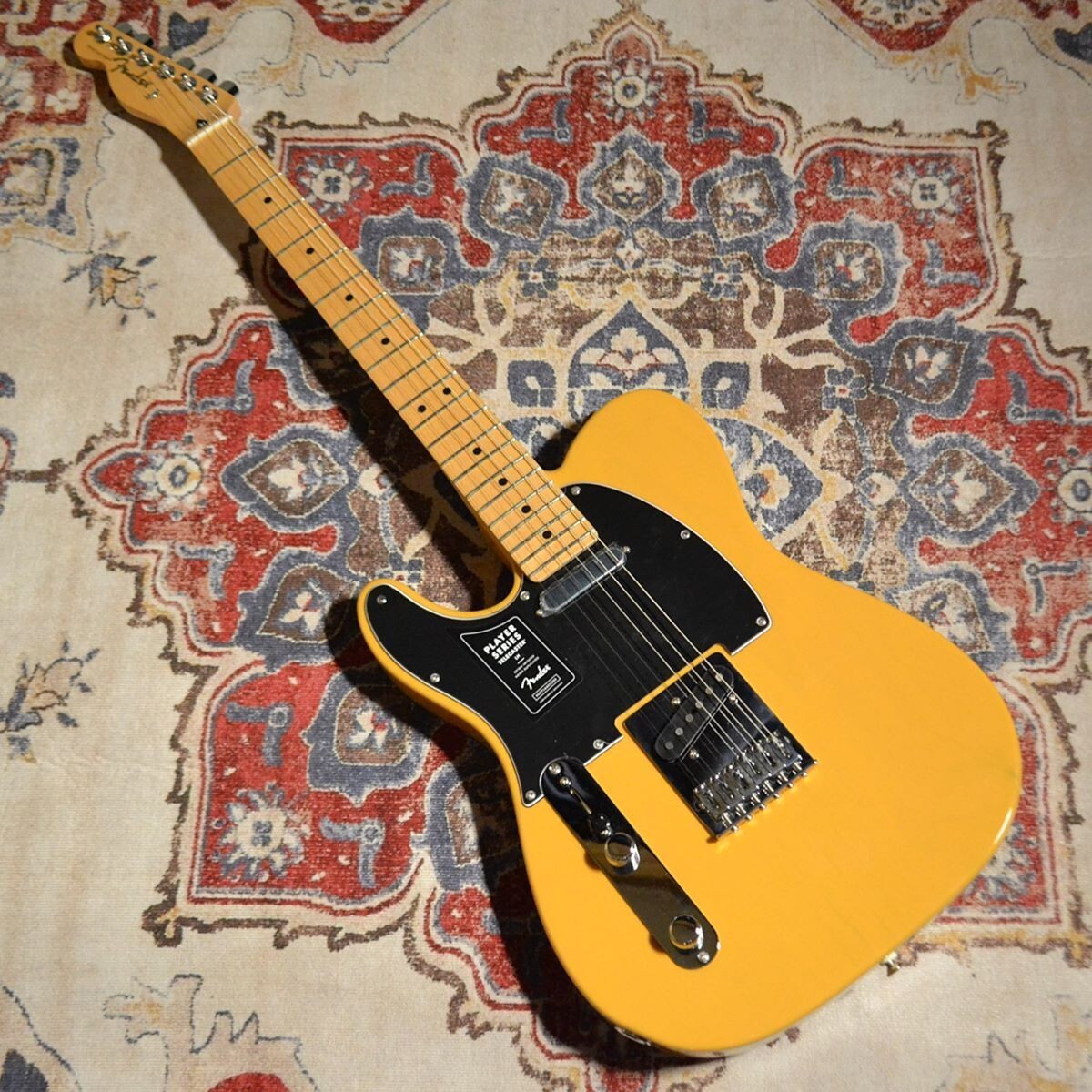 ギター Fender player Telecaster Butterscotch Fender Player Telecaster - Butterscotch Blonde with Maple