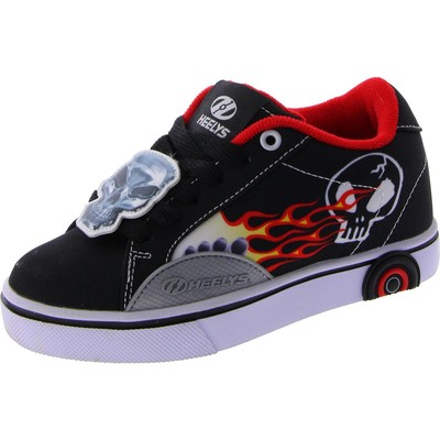 Повседневные и модные кроссовки Heelys Boys Hotwheels Fire CB черного цвета BHFO 3473