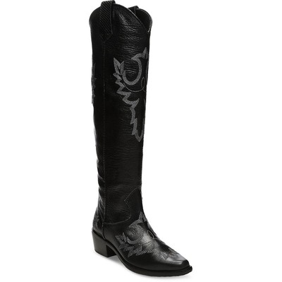 

Donald J. Pliner Womens Marina SP 35 Cowboy, Western Boots 6 Medium (B,M), 1964 г., Черный, Marina SP 35