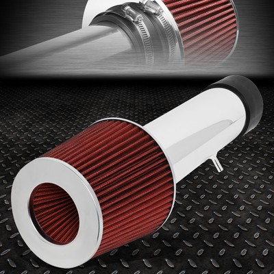 ДЛЯ 93-97 CAMARO/FIREBIRD ЦЕЛЬНЫЙ АЛЮМИНИЕВЫЙ КОМПЛЕКТ ВОЗДУХОЗАБОРНИКА С КОРОТКИМ ШТОКОМ + КРАСНЫЙ ФИЛЬТР