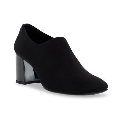 Anne Klein Womens Trenton Black Slip On Pumps Shoes 10 Medium (B,M) BHFO 9169