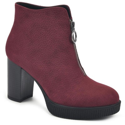 Женские ботильоны White Mountain красного цвета, размер 8.5 средний (B,M) BHFO 8064