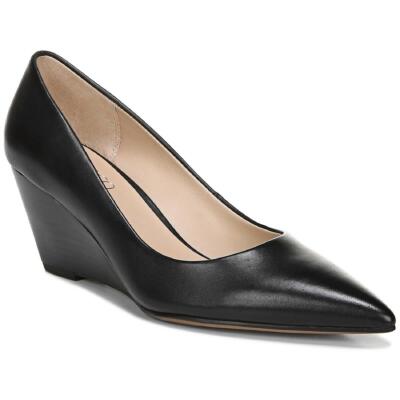 

Franco Sarto Womens Alicia Padded Insole Comfort Туфли на танкетке BHFO 2872, Black leather, Alicia