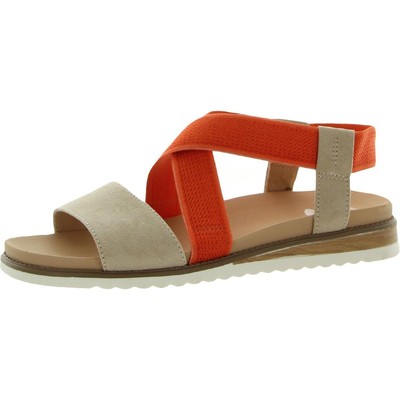 Scholls Shoes Womens Islander Orange Slingbacks 10 Medium (B,M) BHFO 3248