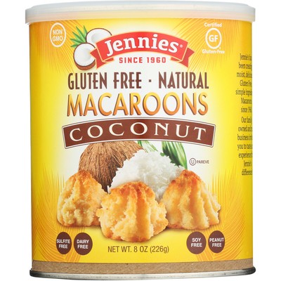 Jennies Macaroons Coconut 8 Oz