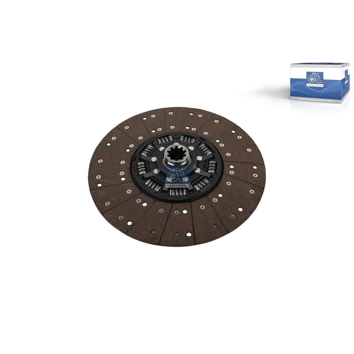 Disque d'embrayage Ø 420 mm 10 dents DT SPARE PARTS pour, entre autres, MERCEDES-BENZ NG