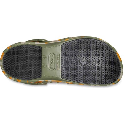 Crocs Slip Resistant Shoes - Bistro Graphic Clogs, Nurse Shoes, Chef Shoes