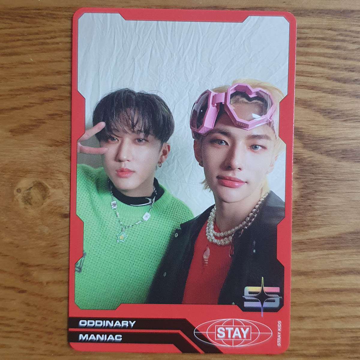 Changbin Hyunjin Official Trading Unit Photocard Stray Kids