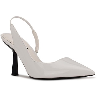 

Женские туфли-лодочки Nine West Mollie, нарядные туфли без шнуровки на каблуке с открытой пяткой, BHFO 3667, Mollie