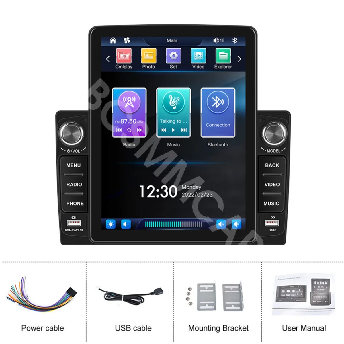 Radio Car Stereo Touch Screen MP5 Player 2Din Carplay Mirror Link Bluetooth USB