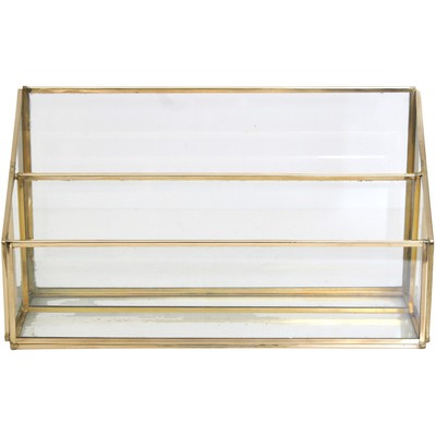 Renwil STA535 Mavis Antique Gold Letter Stand