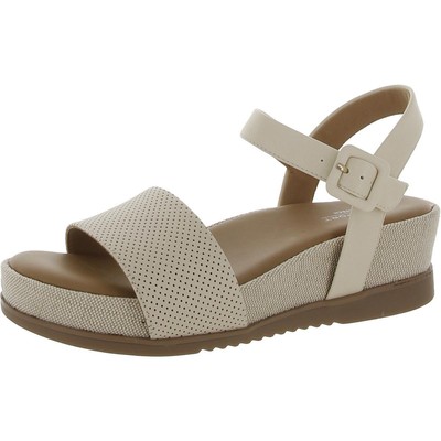 Женский повседневный ремешок на щиколотке из искусственной кожи бежевого цвета Rockport шириной 8 см (C, D, W) BHFO 7982