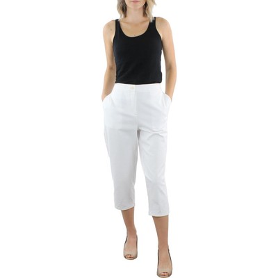 

Женские белые офисные капри Eileen Fisher  BHFO 7336, Белый, S1OKBP4564M