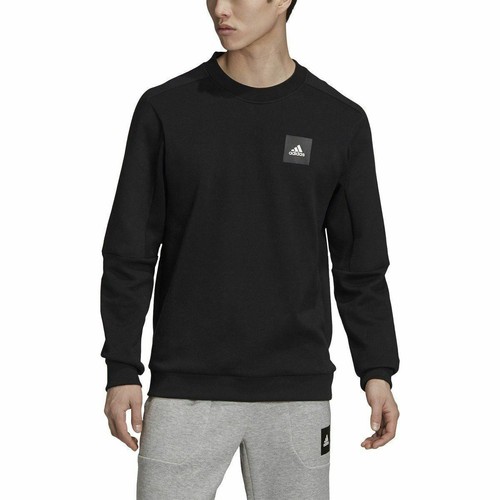 

[FU0043] Мужская толстовка с круглым вырезом Adidas Must Haves, Черный