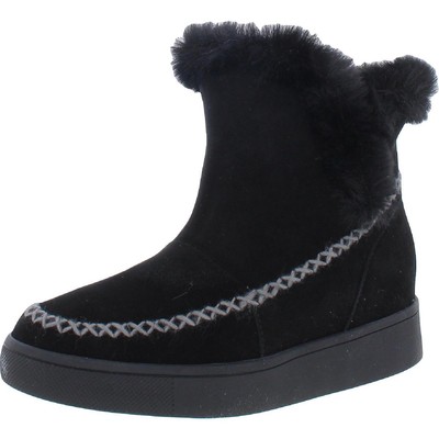 

Женские черные зимние и зимние ботинки Aqua College Anka 9, средние (B,M) BHFO 6815, Black suede