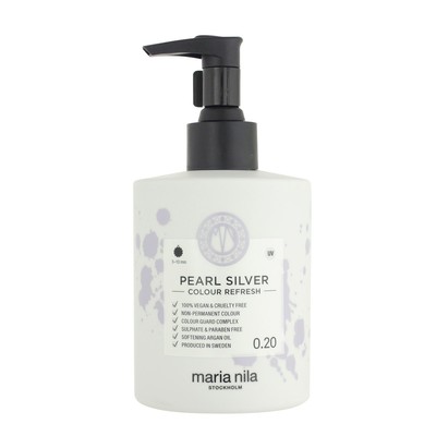 Maria Nila Colour Refresh Haarmaske mit Farbpigmenten Pearl Silver 300 ml