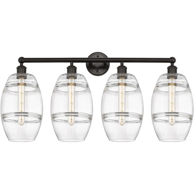 Innovations Lighting 616-4W-OB-G557-8CL Edison Vaz Bathroom Vanity Light