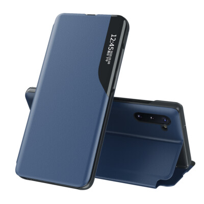 For Samsung Galaxy S24 S23 S22 Note10 Plus Flip Leather Smart View Window Case