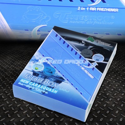 ОСВЕЖИТЕЛЬ ВОЗДУХА ДЛЯ АВТОМОБИЛЯ TREEFROG 2 В 1 NEW CAR + ГЕЛЬ С АРОМАТОМ ЛАЙМА И СКВОША, 200 Г