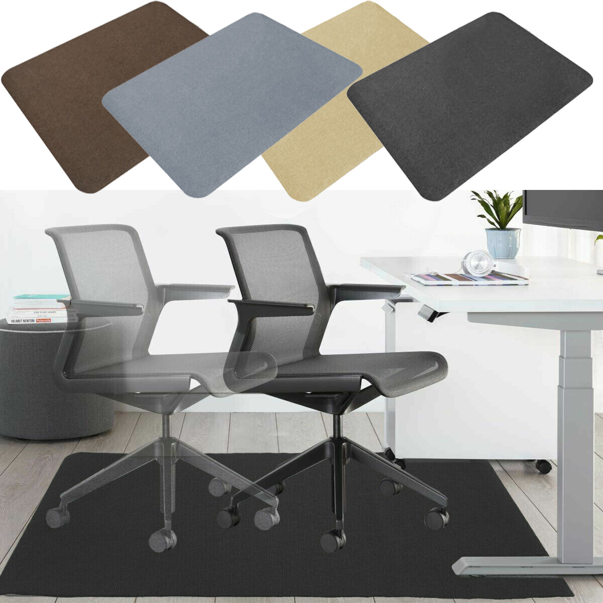 48" x 36" PVC Floor Mat Protector