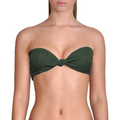 

Женский купальник-бикини-бандо Bond-Eye Sahara Green с узлом спереди, о/с BHFO 6916, Khaki