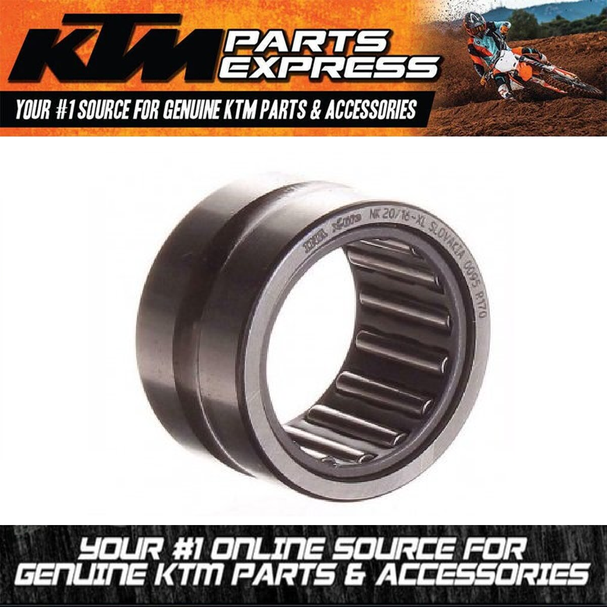 NEW OEM KTM NEEDLE BEARING NK20X16XL 250 300 SX XC XCW TPI