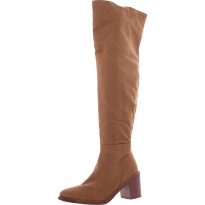 Seychelles Womens Tan Tall Over-The-Knee Boots Shoes 7 Medium (B,M) BHFO 7098