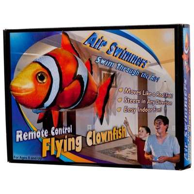 Air Swimmers CLOWNFISH Remote Control Flying Kids Toy Helium Float Balloon Fly 