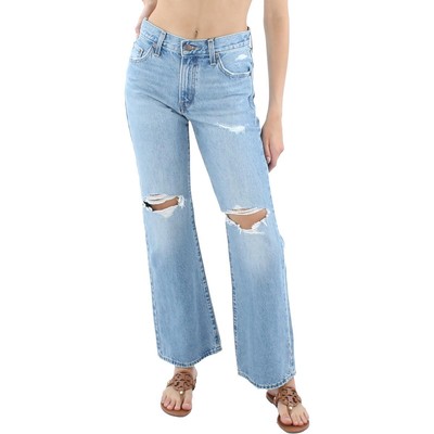 

Женские рваные джинсы из денима со средней посадкой Levi Strauss - Co. BHFO 3040, Синий