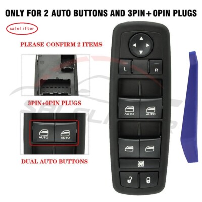 Driver Power Window Master Switch For 12-19 Dodge Grand Caravan 3.6L 68110871AA