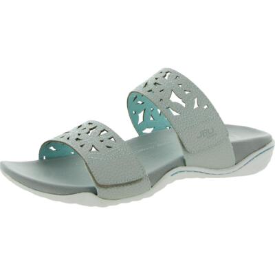 

Женские серые шлепанцы JBU by Jambu Wildflower 6.5 Medium (B,M) BHFO 3562, Dove grey