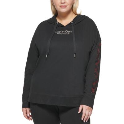 

Calvin Klein Performance Женская хлопковая толстовка с капюшоном Athletic Plus BHFO 7122