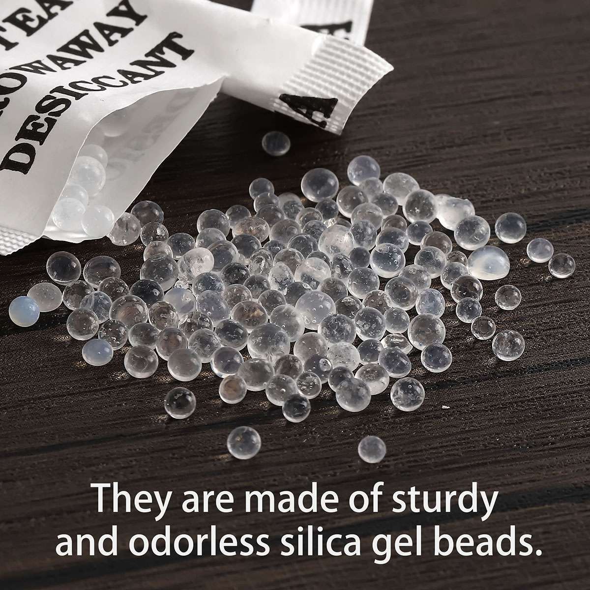 60/100Pcs Grams Silica Gel Desiccant Pack Moisture Absorber Reusable Drying bag