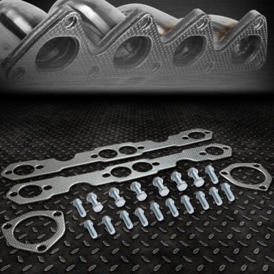 ДЛЯ 55-57 CHEVY SBC 265 283 V8 TRI-5 ПРОКЛАДКА КОЛЛЕКТОРА ВЫПУСКНОГО КОЛЛЕКТОРА ДВИГАТЕЛЯ + БОЛТЫ