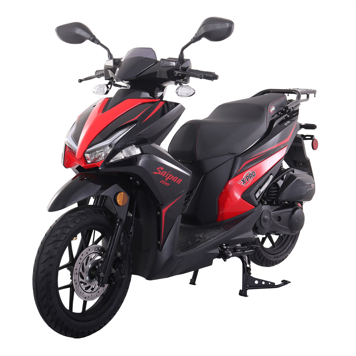 X-PRO Saipan 200 EFI Electronic Fuel Injection Scooter Moped with 14" Wheels