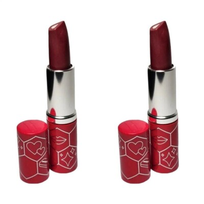 2X Clinique Dramatically Different Lipstick 25 Angel Red Full Size NWOB