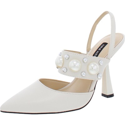 

Женские туфли Nine West Debut 3 цвета слоновой кости на пятке с пяткой 6,5, средний (B,M) BHFO 0753, Цвет слоновой кости, Debut 3