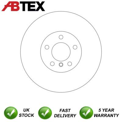 Brake Disc Front Abtex Fits BMW X3 2010-2017 X4 2014-2018 2.0 D 3.0 34106787490