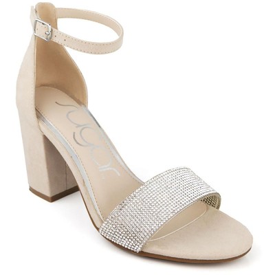 Женские нарядные туфли Sugar Machelene цвета слоновой кости на высоком каблуке 12 см (B,M) BHFO 8007