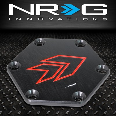 АЛЮМИНИЕВЫЙ КОМПЛЕКТ РУЛЕВОГО КОЛЕСА NRG INNOVATIONS С ШЕСТИГРАННОЙ НАКЛАДКОЙ STR-620RD КРАСНЫЙ