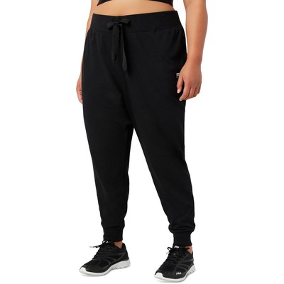 

Женские черные брюки для бега для фитнеса Fila Athletic Plus  BHFO 6207, Черный