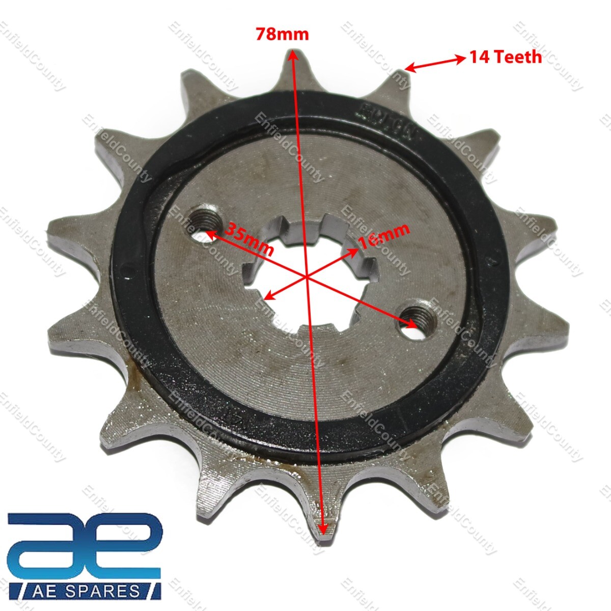 Chain & Sprocket Kit 6 Hole 8mm Fits For KTM Duke 200 Motorcycles 