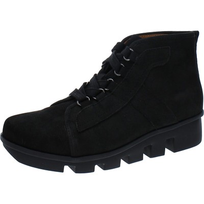 

Женские замшевые ботильоны LAmour des Pieds Hallshire BHFO 0571, Black weathered, Hallshire