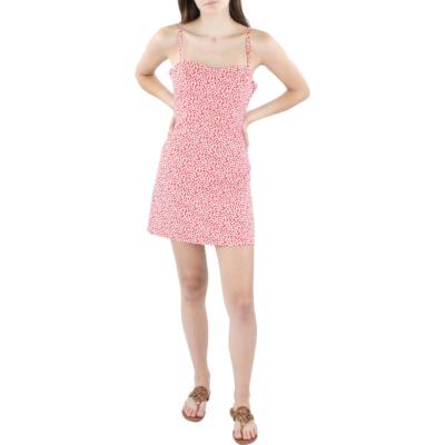 Короткое летнее мини-платье French Connection Womens Whisper с завязкой на спине BHFO 1555