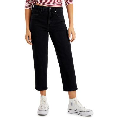

Женские укороченные джинсы в темно-синем цвете Style - Co. Petites BHFO 0521, Washed black, 100128848P
