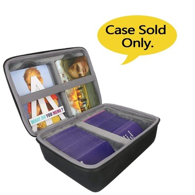 对于出售 Water Resistance Hard Travel Case Storage Bag Comp. What Do You Meme Party Game