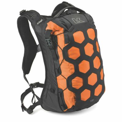 Kriega Trail 18 Rucksack ca. 18 Liter Motorrad Trinkrucksack schwarz-orange