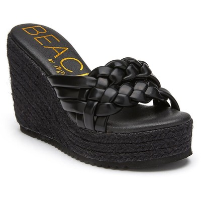 

Женские эспадрильи на платформе из искусственной кожи Beach by Matisse BHFO 5850, Черный, SASHA