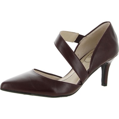 

LifeStride Женские красные туфли без шнуровки Suki на каблуке DOrsay 7, средние (B,M) BHFO 7065, Pinot noir vinci