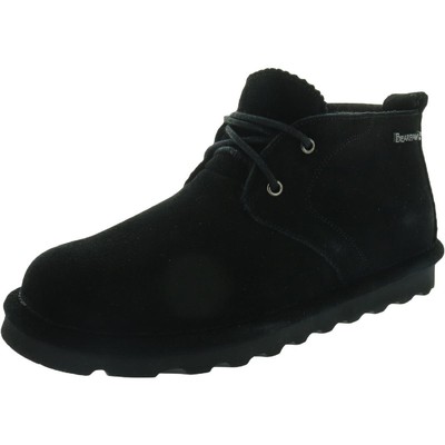 Женские ботинки Bearpaw Skye из черной замши Chukka Boots 7.5 Medium (B,M) BHFO 3475